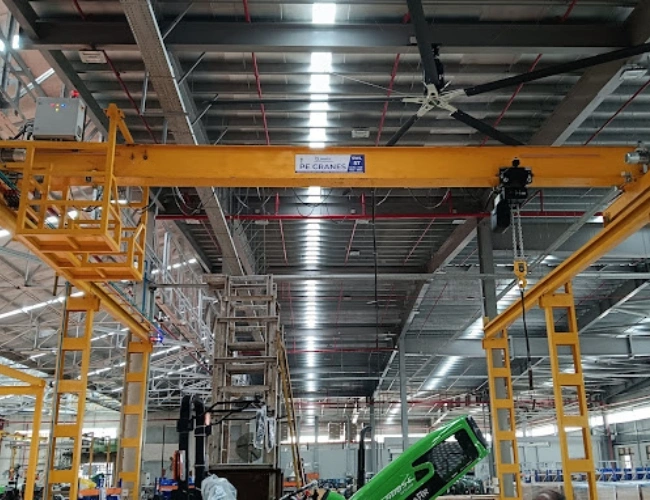 Single Girder EOT Crane Manufacturers in Chennai